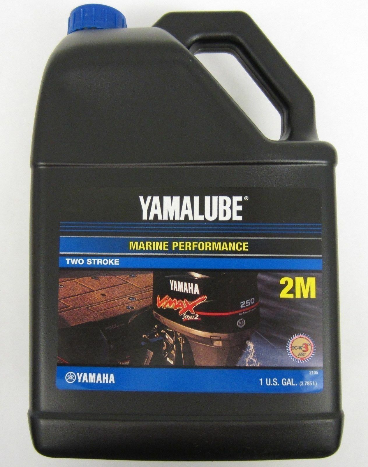 Yamalube Genuine Oil 1 Gallon 2m Two Stroke Outboard Motor Tc-w3
