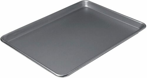 Chicago Metallic Nonstick Jelly Roll Sheet Pan Cookie Baking Tray 17" X 13", Gry